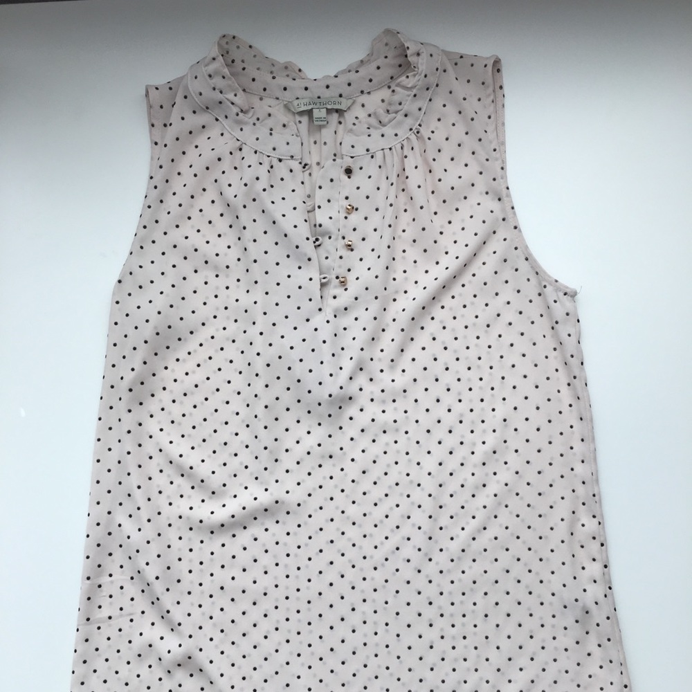 41 Hawthorn polka dot blouse